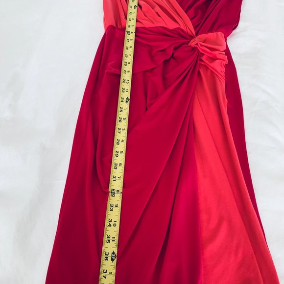 Orange and Pink Women’s Dress - Picture 11 of 12